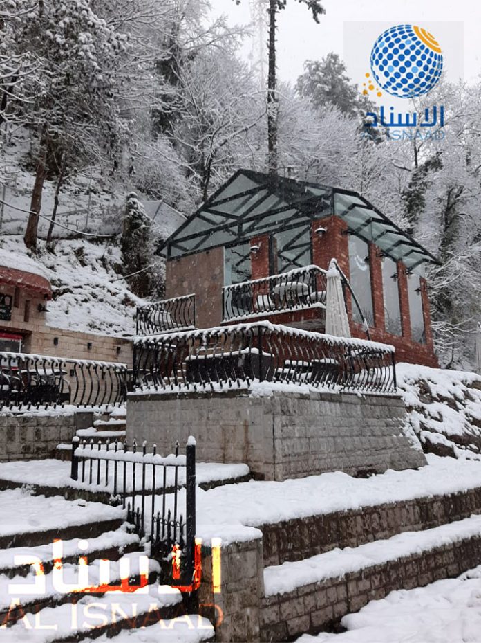 Light Snowfall in Muree