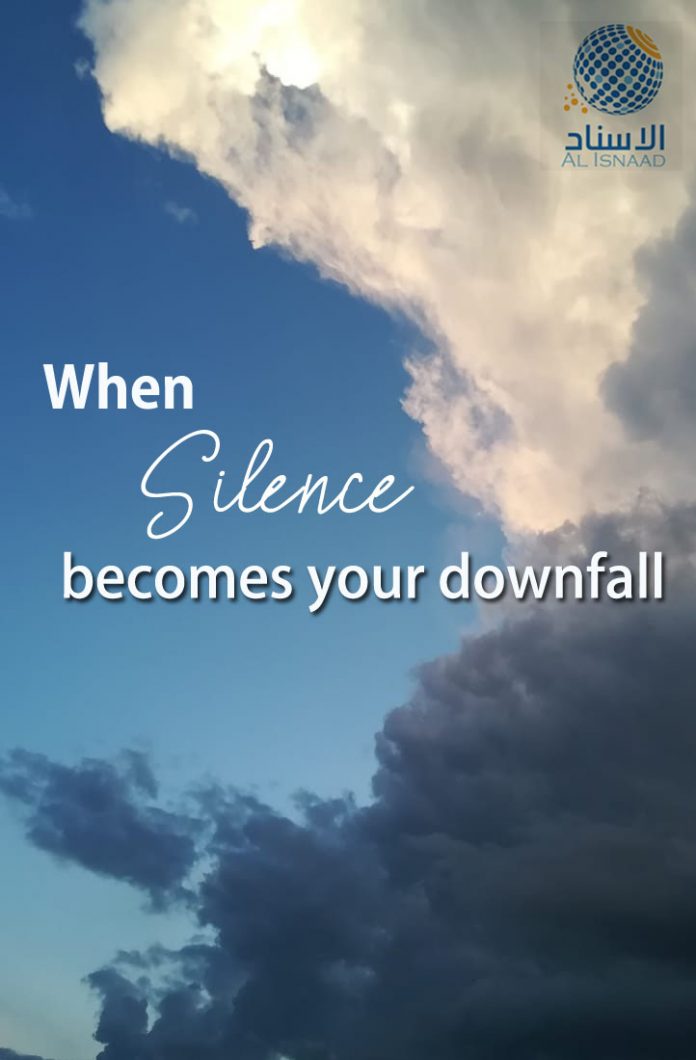 When silence becomes your downfall